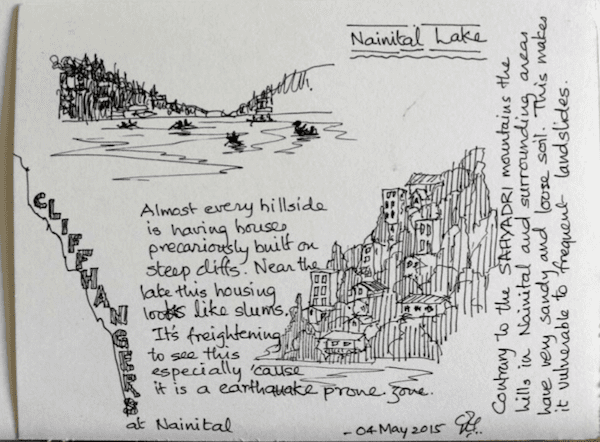 Visual travel notes - Bhimtal & Nainital trip
